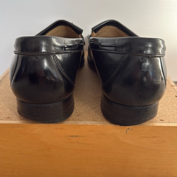 SAS Loafer Kiltie Tassel Slip On Shoes Men\'s Size 13 Slim Black Leather Loafer main image 5
